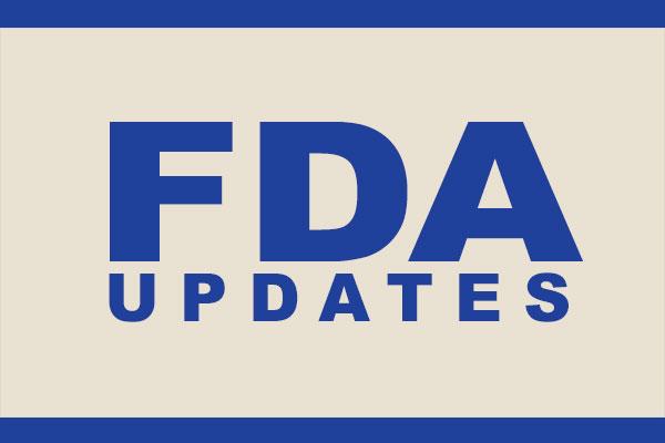FDA updates