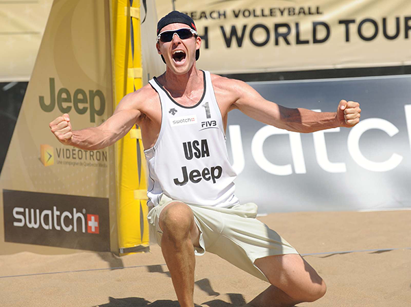 Beach Volleyball Champion Jake Gibb