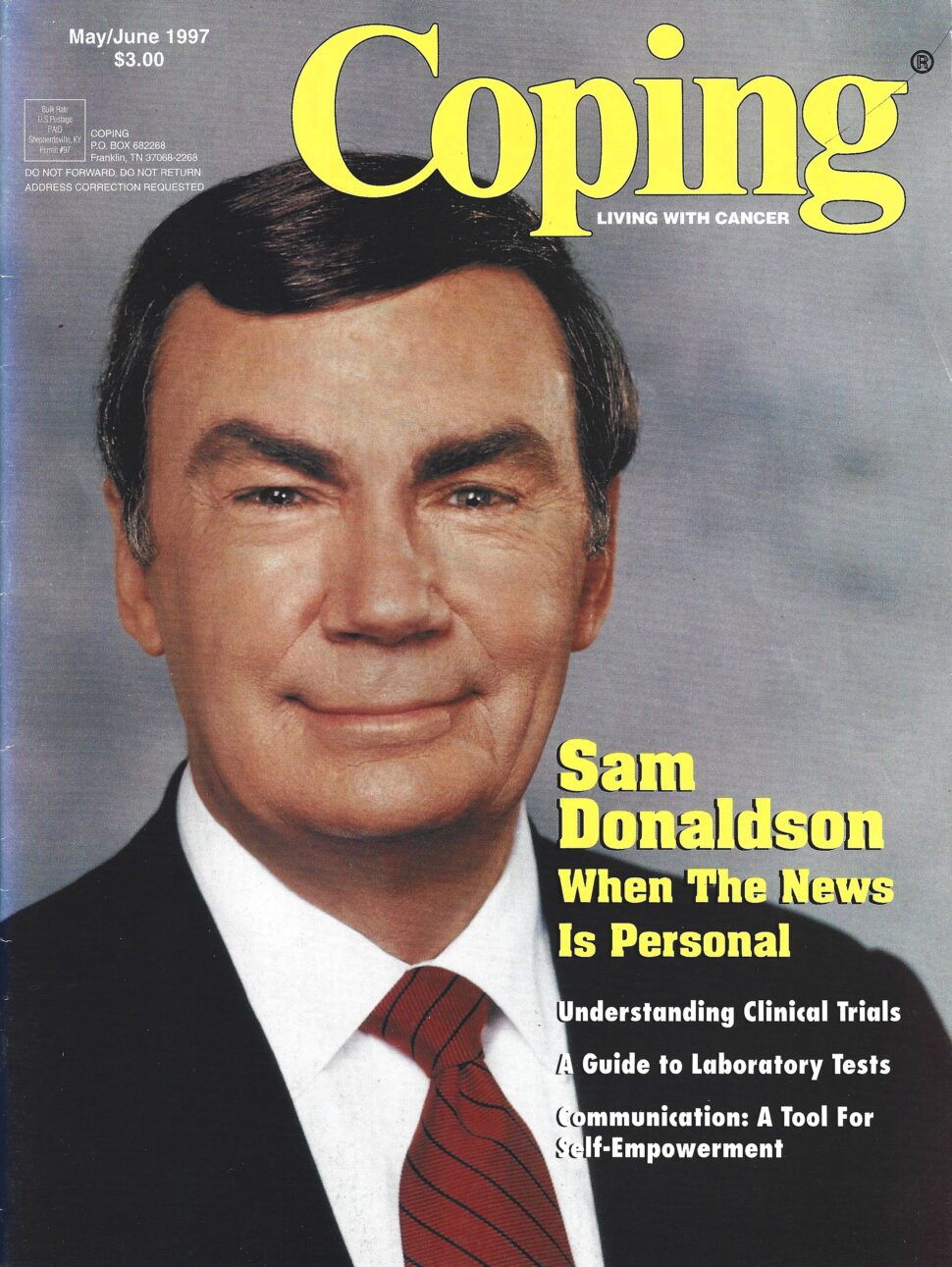 When The News Is Personal » Coping with Cancer